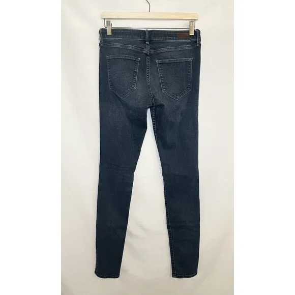 ABERCROMBIE &‎ FITCH Harper Super Skinny Denim Blue Jeans Women's Tall 27/4 LONG